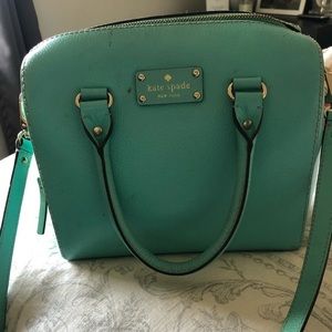 Kate Spade turquoise bag